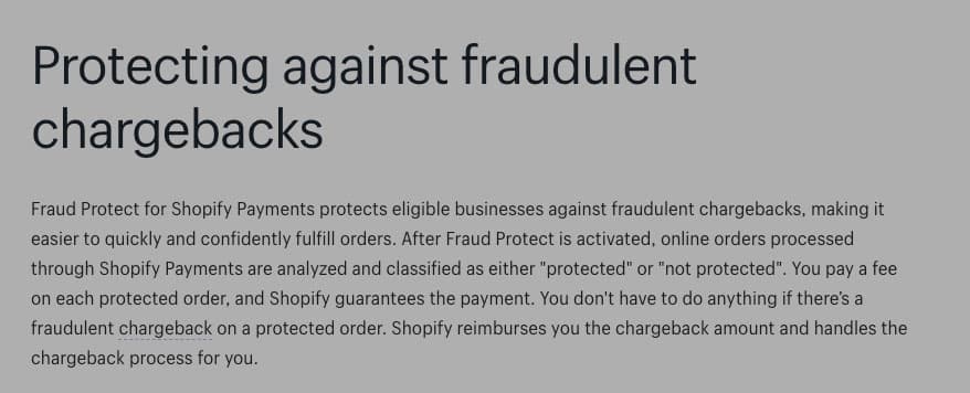 Shopify Payments Now With US Shopify Fraud Protection