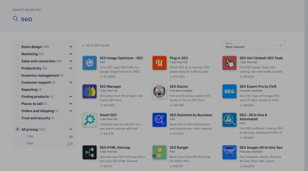 5 of The Best Shopify SEO Apps